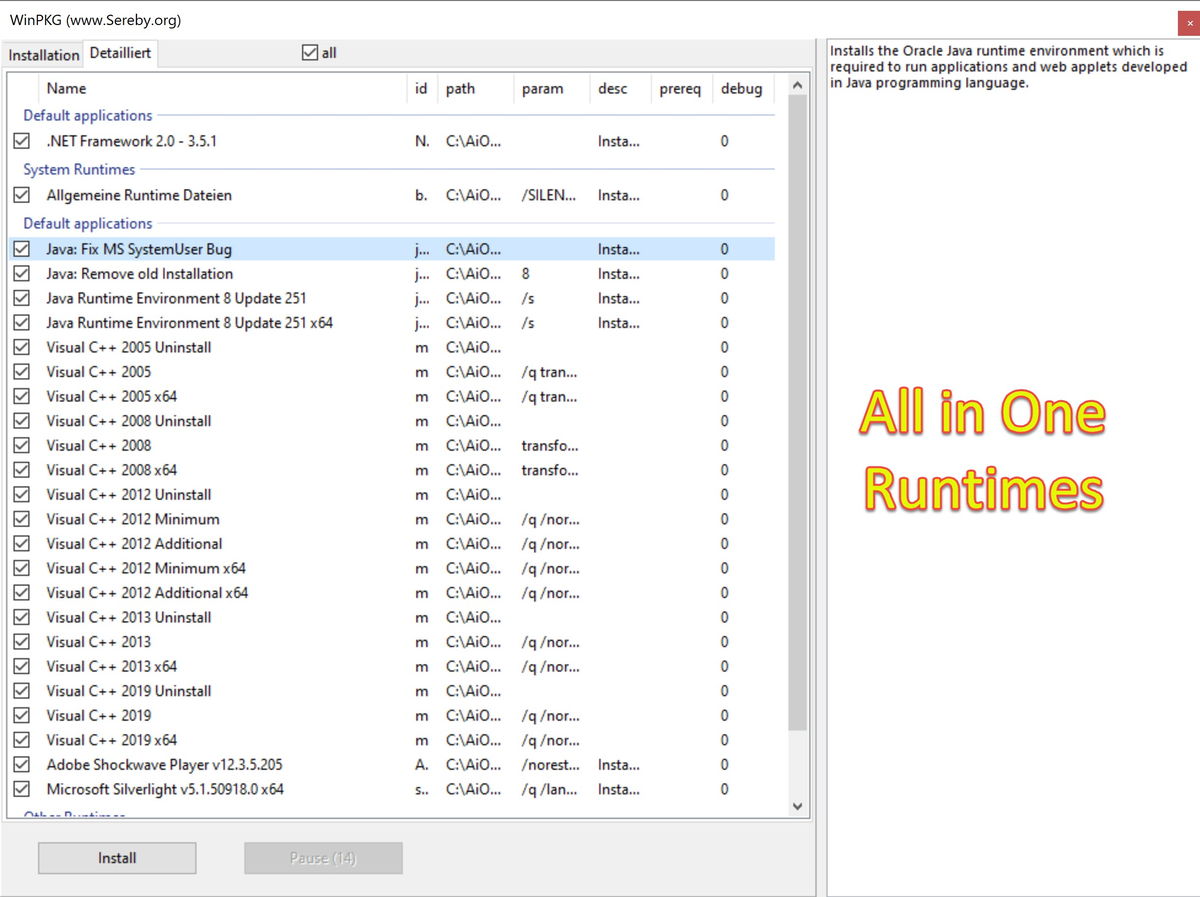baixar aio pack runtimes baixar aio pack runtimes