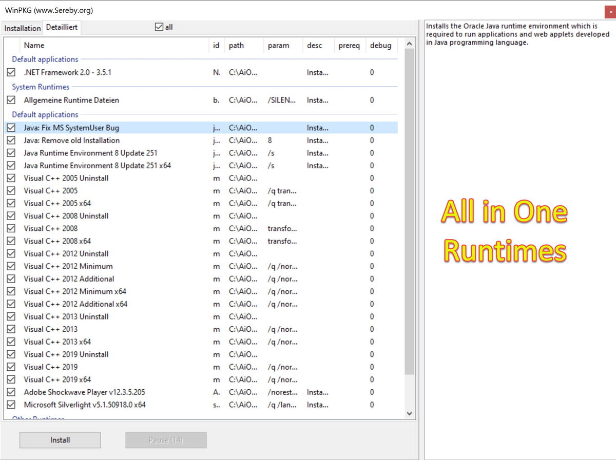 runtime script retrieve free