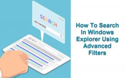 Windows explorer search