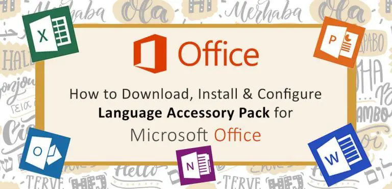 Office Language Pack