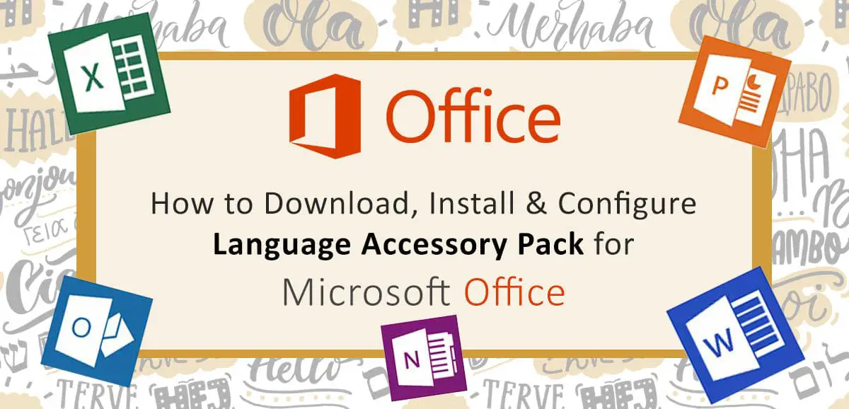 How To Download And Install Microsoft Office Language Packs