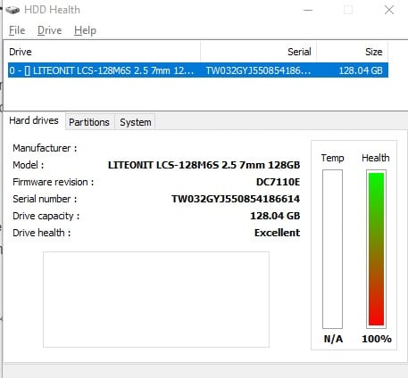 hdd health