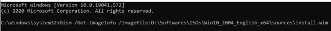 How To Add Update Packages To Windows 10 ISO Image 7 path for install wim