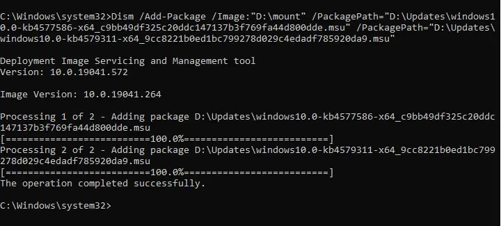 How To Add Update Packages To Windows 10 ISO Image