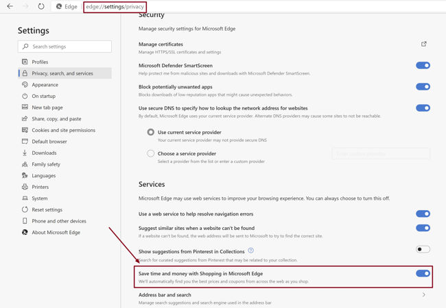Download Microsoft Edge 87 With Automatic Shopping Discounts And More 2 Save time and money with shopping in Microsoft Edge