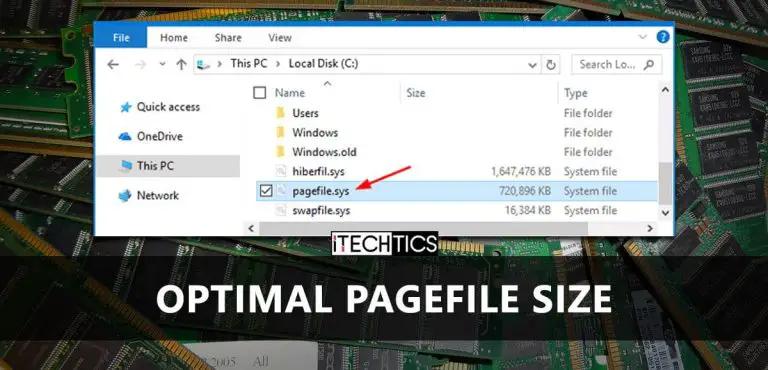 How To Determine and Set Optimal Pagefile Size In Windows 10 1