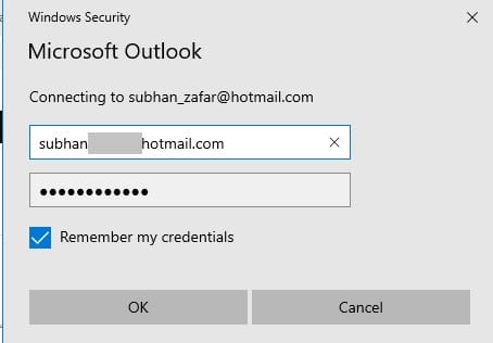 add outlook ost file location