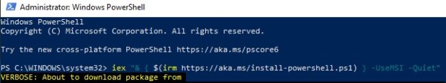 Download and install PowerShell 7.2 Preview 2 for Windows 10 7 Download and install PowerShell 7.2 Preview 2 for Windows 10 7