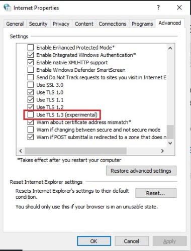 Windows 10 21H1 Release Date and New Features 8 tls 1 3