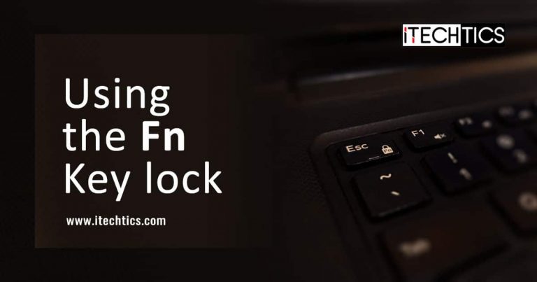 Using the Fn Key lock