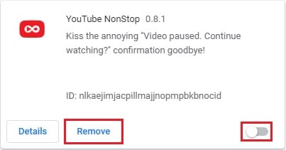How to Remove "Video Paused. Continue Watching?" Prompt on YouTube 8 remove 3
