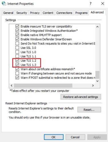 Windows 10 21H1 Release Date and New Features 9 tls 1 3 activated