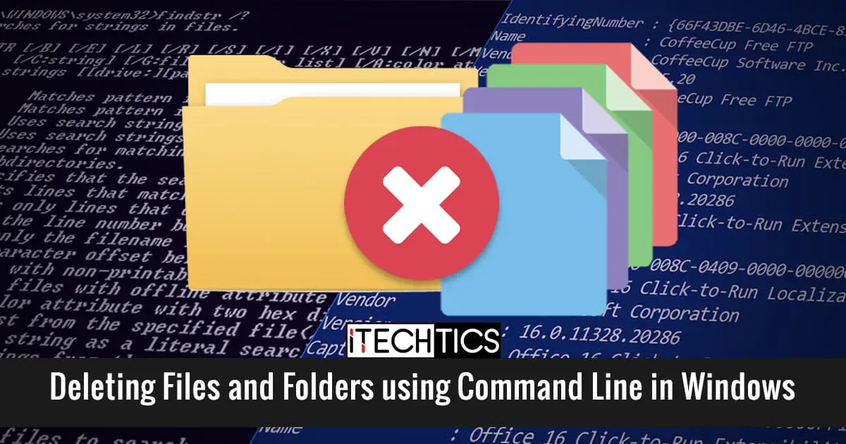 Cmd Delete Folder Delete Files And Folders Using Command Line