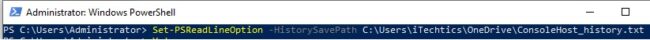 How to use PowerShell History on Multiple Devices 6 PS command