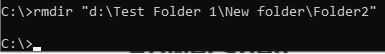 CMD Delete Folder: Delete Files and Folders using Command Line 19 different directory rmdir