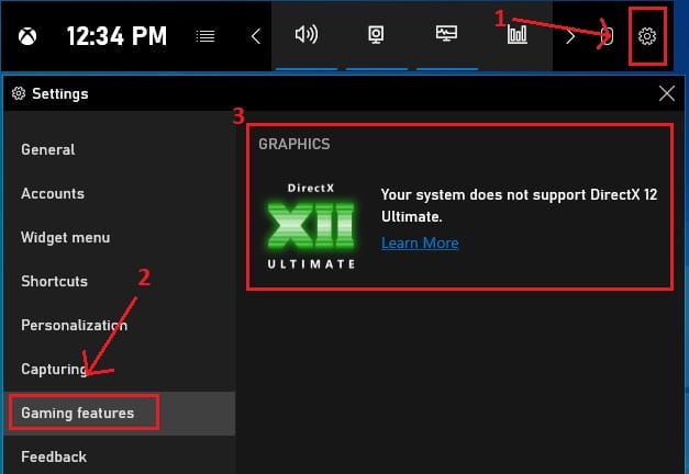 How To Check If Your Computer Supports DirectX 12 Ultimate 1 DirectX 12 Ultimate check