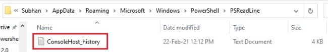 How to use PowerShell History on Multiple Devices 1 path
