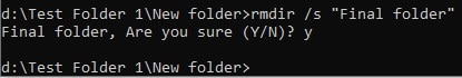 CMD Delete Folder: Delete Files and Folders using Command Line 13 rmdir recursive