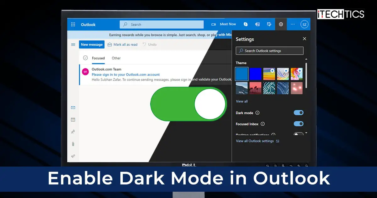 HOW TO ENABLE DARK MODE