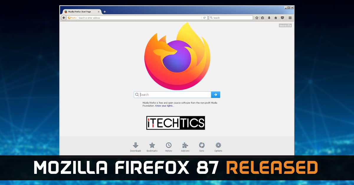 Mozilla Firefox 87 Released