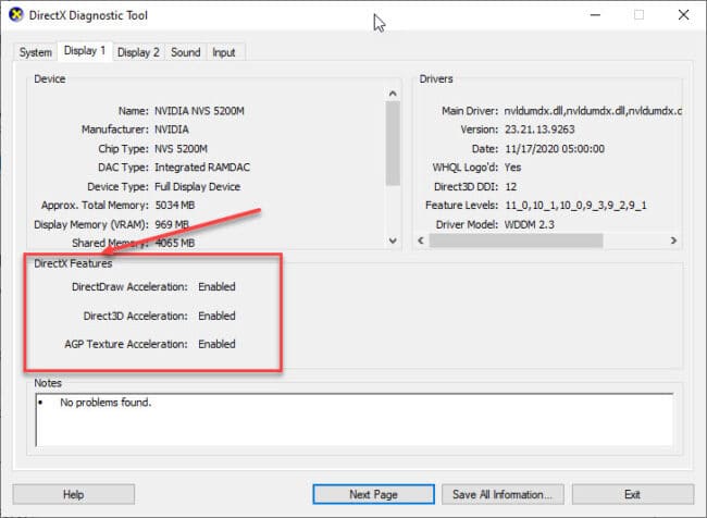 7 Ways to Fix dxgmms2.sys Blue Screen of Death (BSoD) Error in Windows 10 3 dxdiag