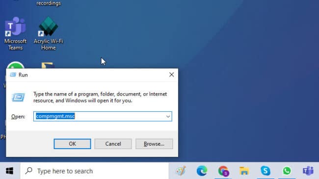 how to run control panel windows 10