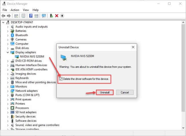 How to Fix IRQL Not Less or Equal BSoD Error in Windows 10 2 uninstall 4
