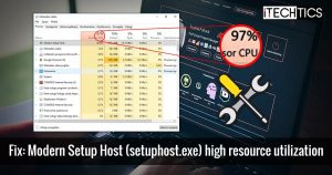解决现代设置主机setuphost exe高资源利用率