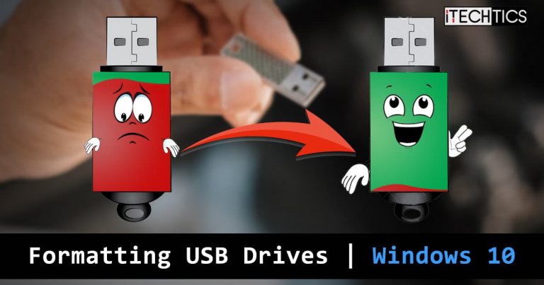 Formatting USB Drives Windows 10