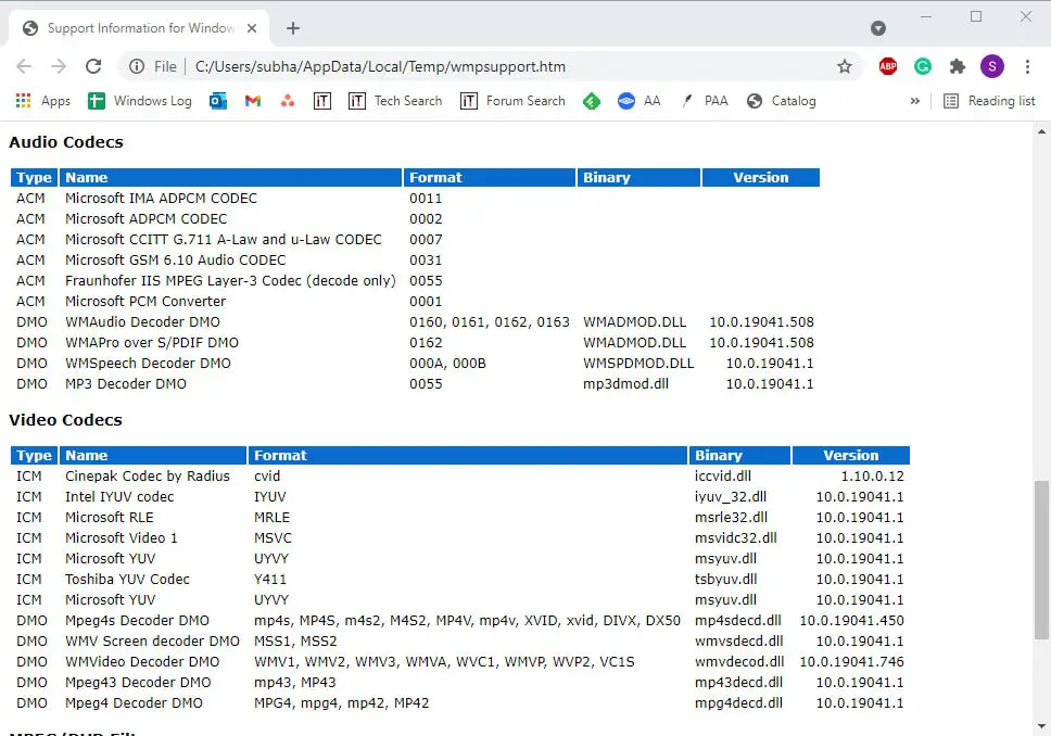 7 Programs To Check Installed Audio And Video Codecs On Your Computer • Raymond.cc