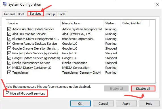 How to Fix Modern Setup Host High Disk Usage in Windows 10 6 disable all