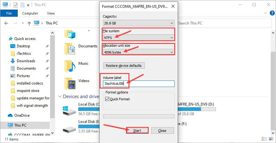 5 Ways To Format Drive In Windows 10