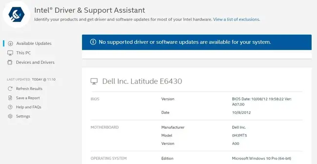 intel support assistant final