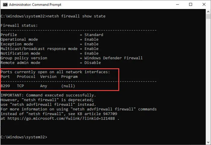 How to Check if Windows Firewall is Blocking Ports 10 netsh