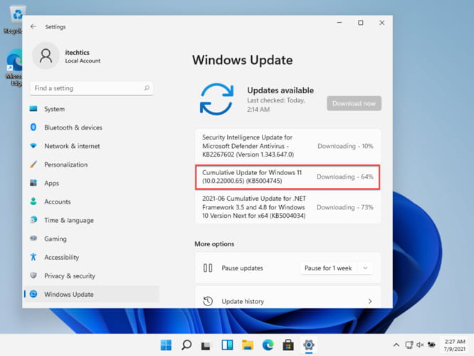 Windows 11 Build 22000.65 Improves Taskbar and Search Experience 4 Windows 11 Build 22000.65 Improves Taskbar and Search Experience 3