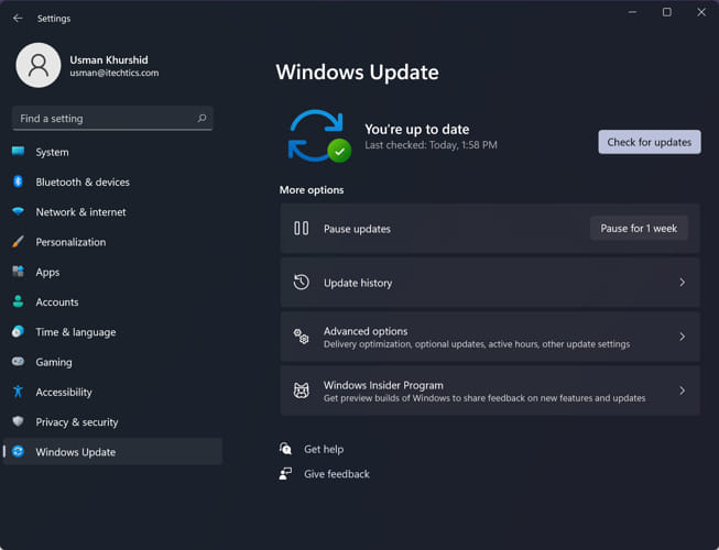 How To Run Windows Update In Windows 11 1