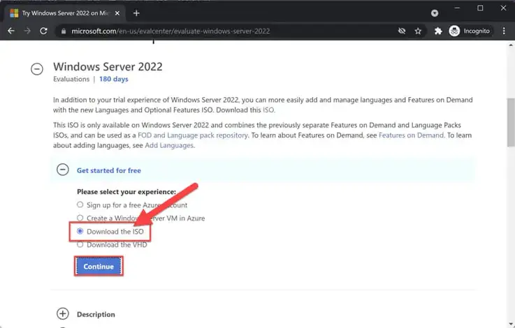 Download Windows Server 2022 (ISO, VHD, Azure) 1