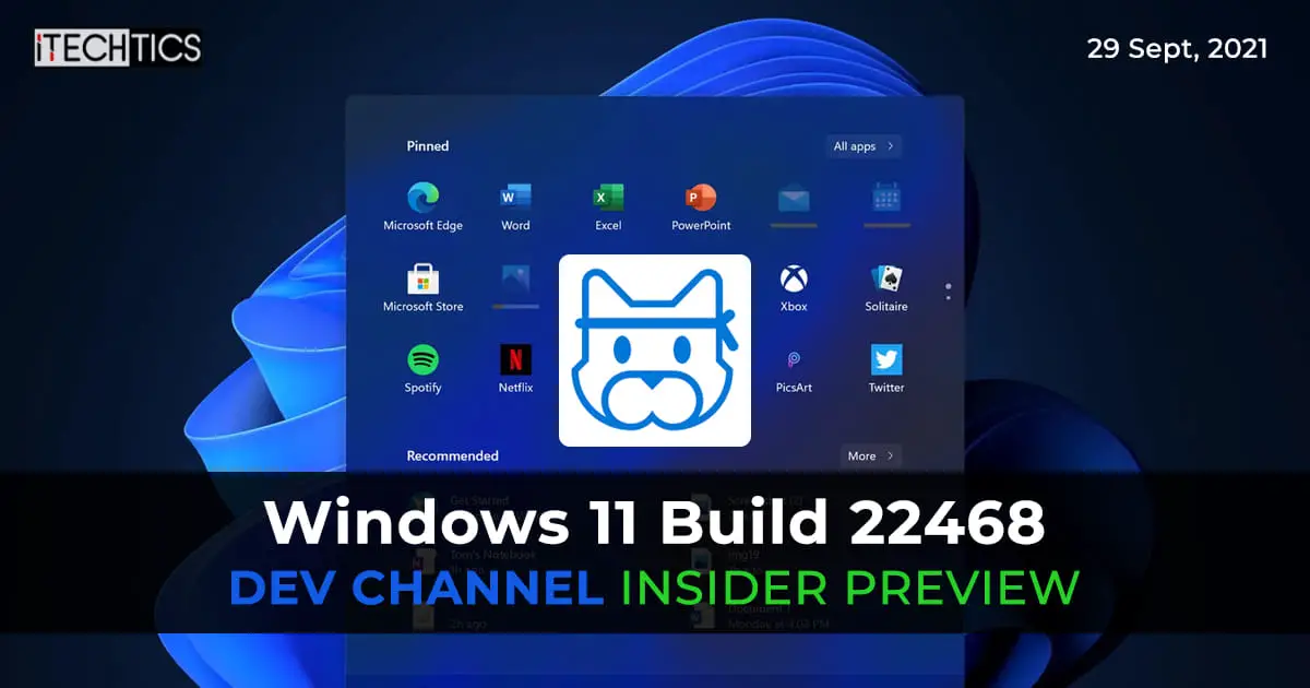Windows 11 Insider Preview Build 22468
