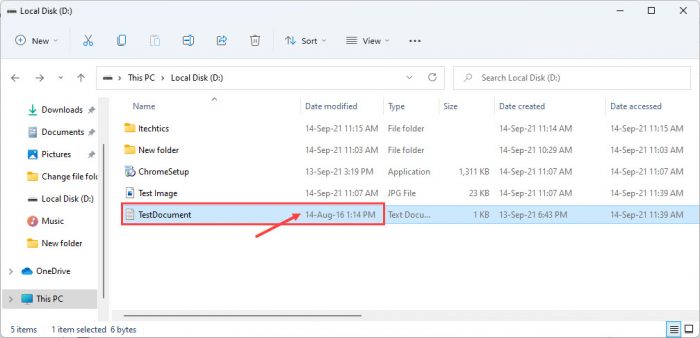 How to Change a File/Folder Date Timestamp Using Command Line and Other Tools 3 date modified ps results