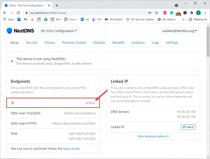 How To Use NextDNS For Content Filtering And Security In Windows 10/11 2 ID