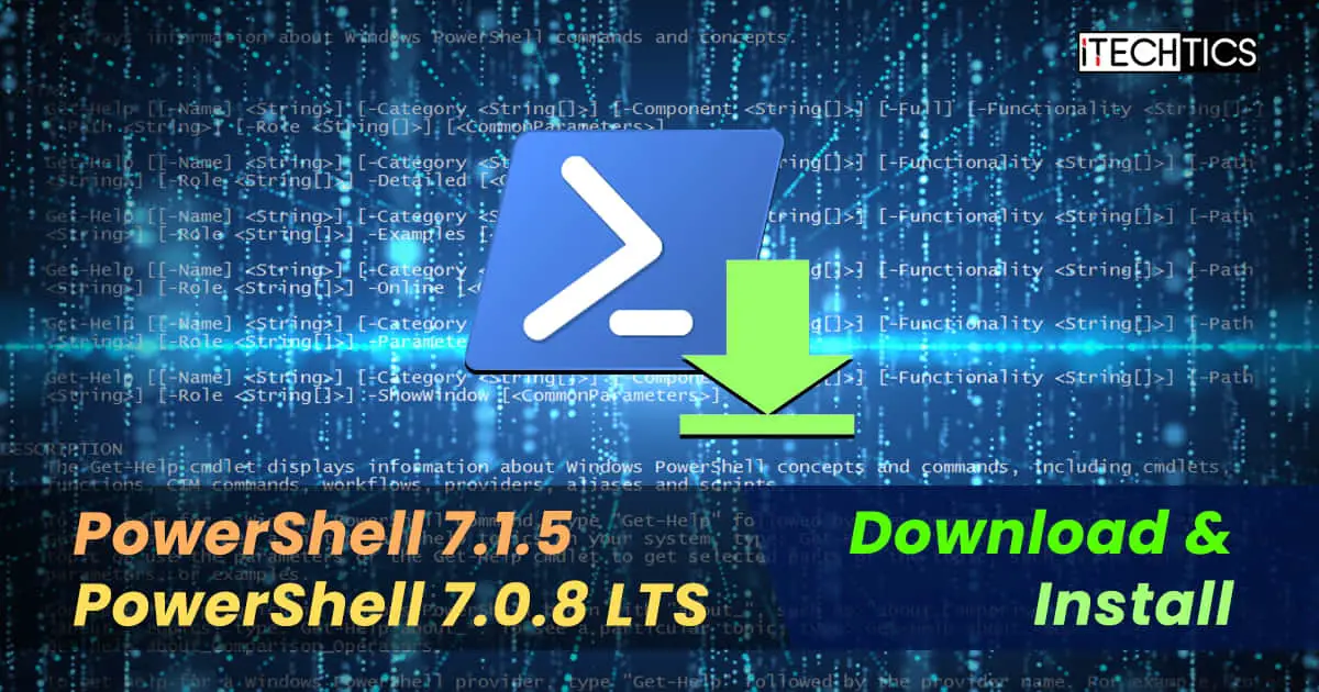 PowerShell 7 1 5 PowerShell 7 0 8 LTS Download and Install