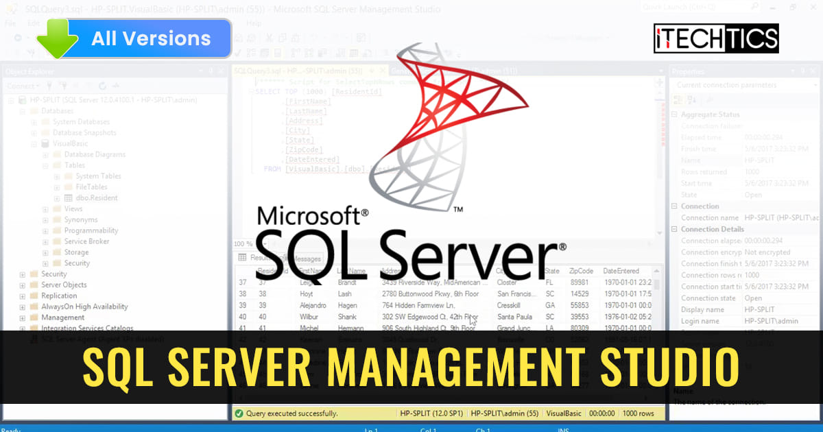 Download SQL Server Management Studio (SSMS) All Versions [2023]