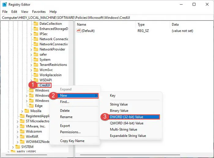 How To Enable Or Disable Reveal Password Button In Windows 11/10