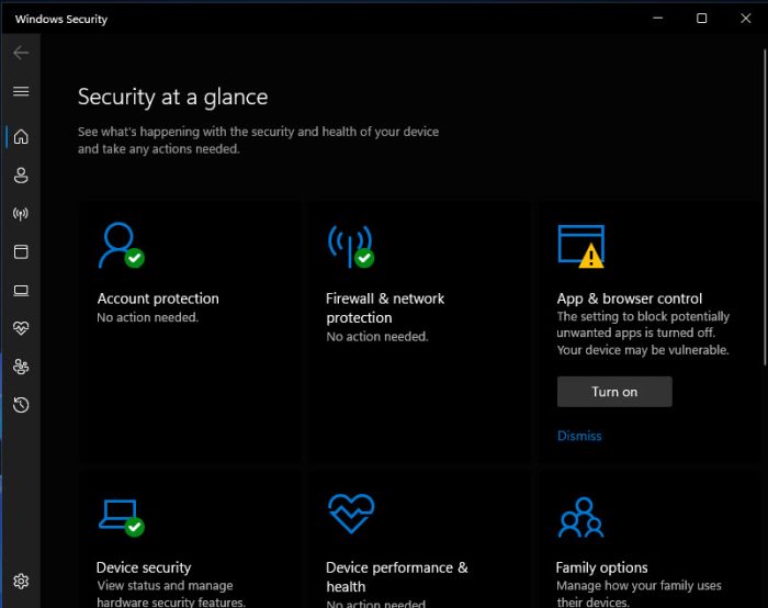 How To Disable Windows Defender On Windows 11 (Temporarily + Permanently) 19 no virus and threat