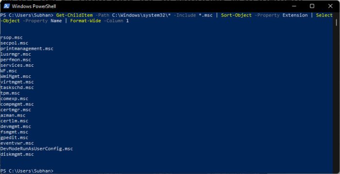Top Windows 11 Management Consoles You Should Know About 11 pwsh