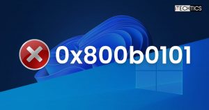 How to Fix Windows Update Error 0x800b0101