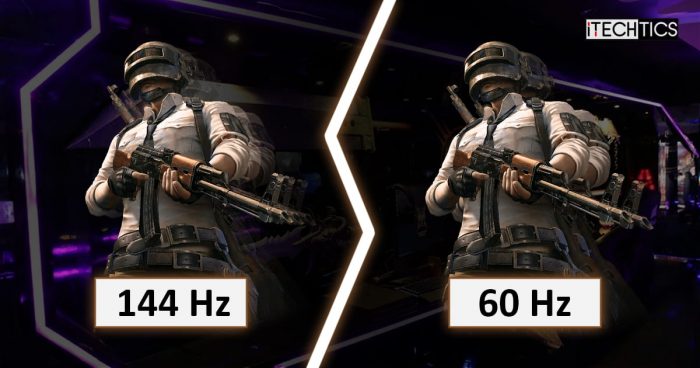 What Is Refresh Rate Of A Monitor And Why Is It Important In Gaming? 1 Illustration of visible differences in different refresh rate settings
