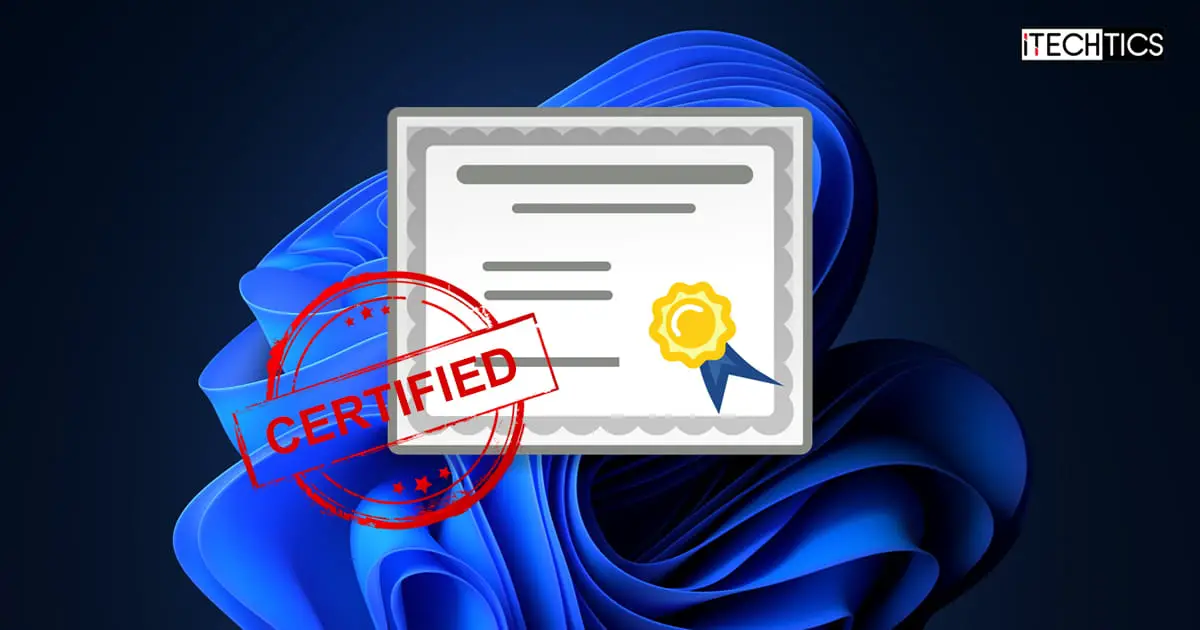 Update Windows 11 Root Certificates