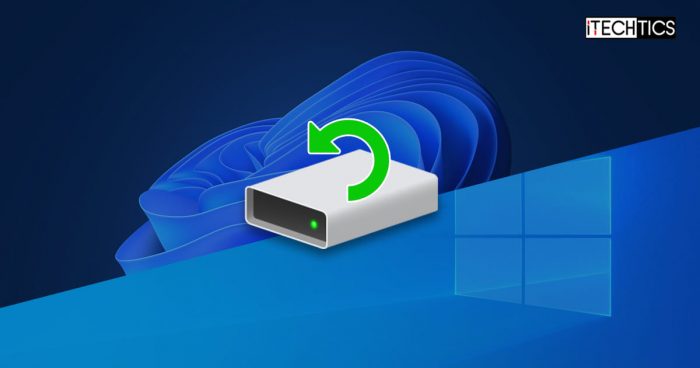 Windows Recovery Drive Partition Windows故障恢复驱动器分区