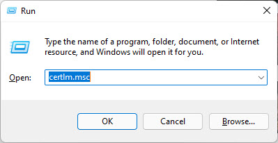 How to Fix Microsoft Management Console has Stopped Working 4 certlm msc